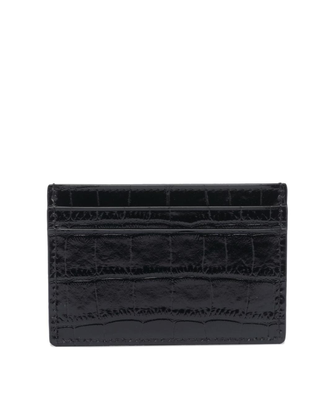 TOM FORD Черный кожаный кошелек, фото 2
