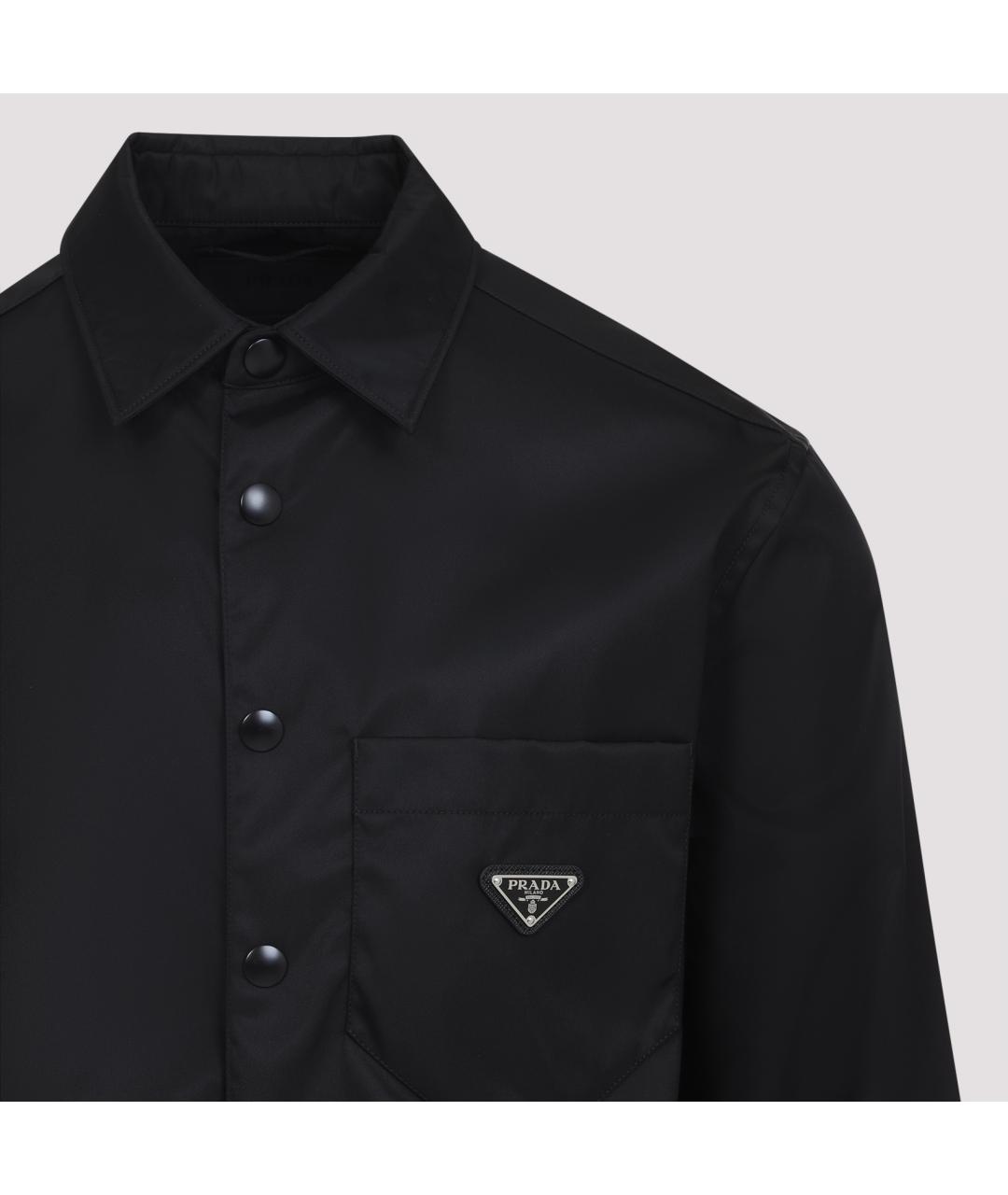 PRADA Черная кэжуал рубашка, фото 3