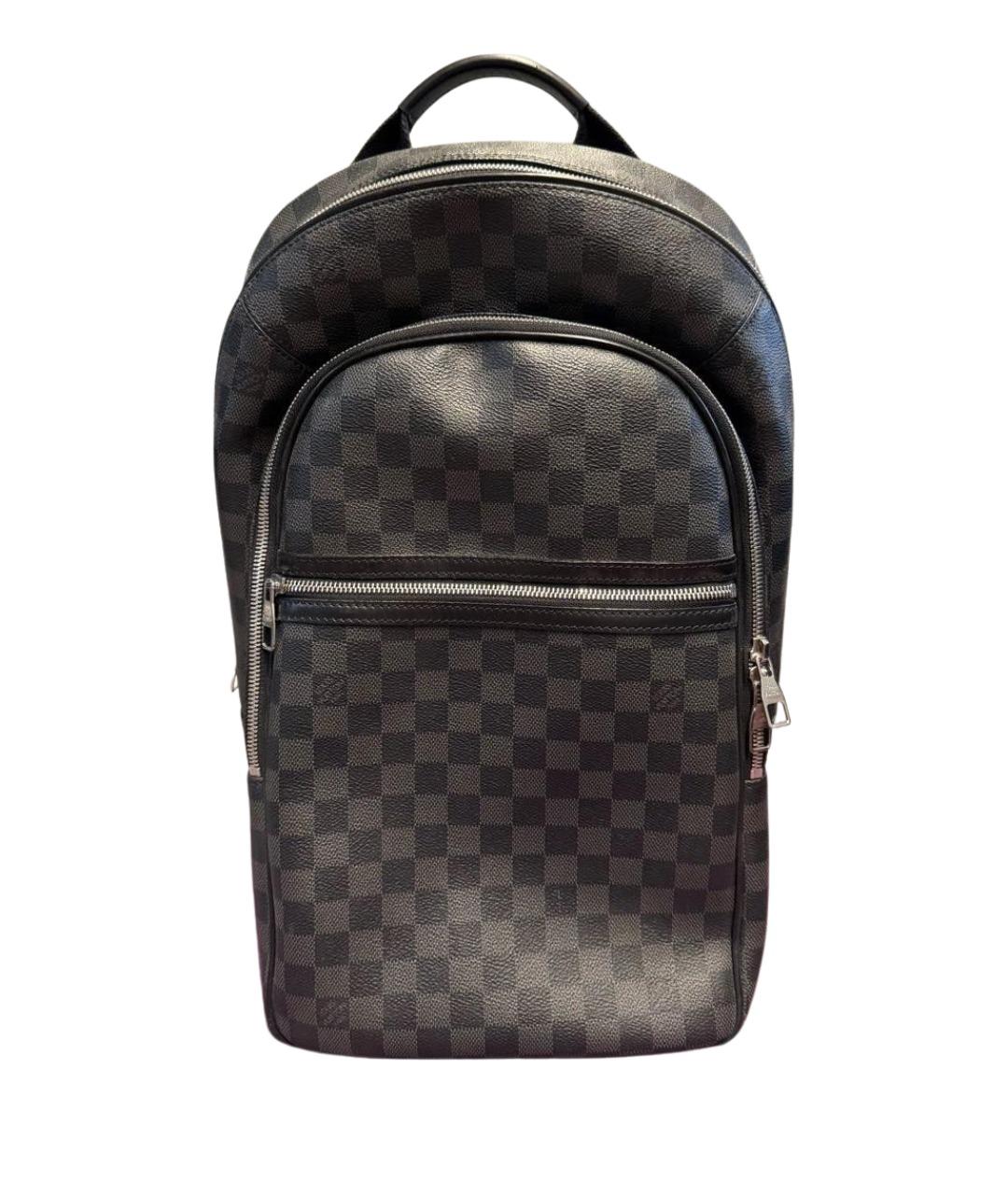 LOUIS VUITTON Серый кожаный рюкзак, фото 1
