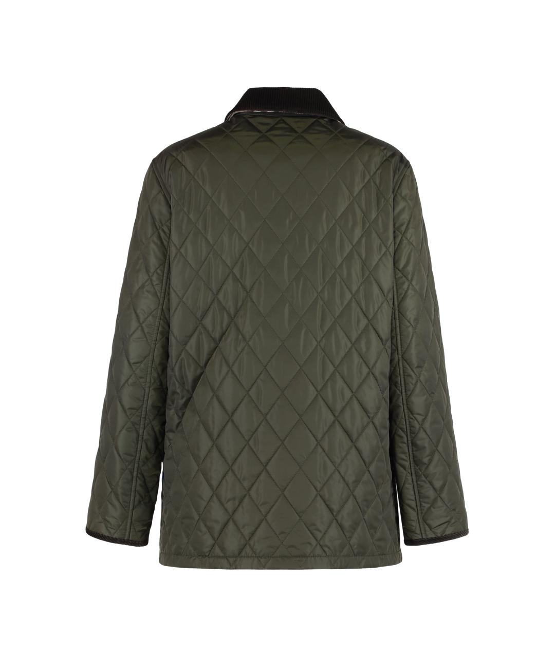 BURBERRY Зеленая куртка, фото 2