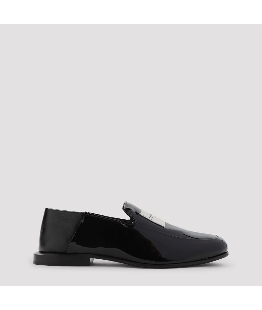 GIVENCHY Черные лоферы из лакированной кожи, фото 2