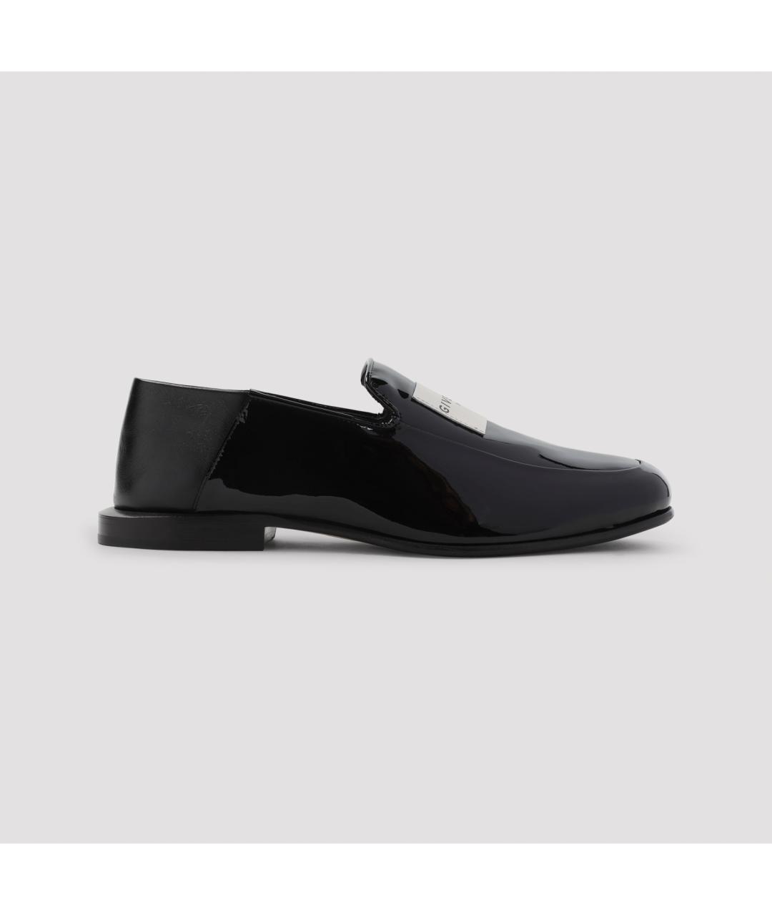 GIVENCHY Черные лоферы из лакированной кожи, фото 3