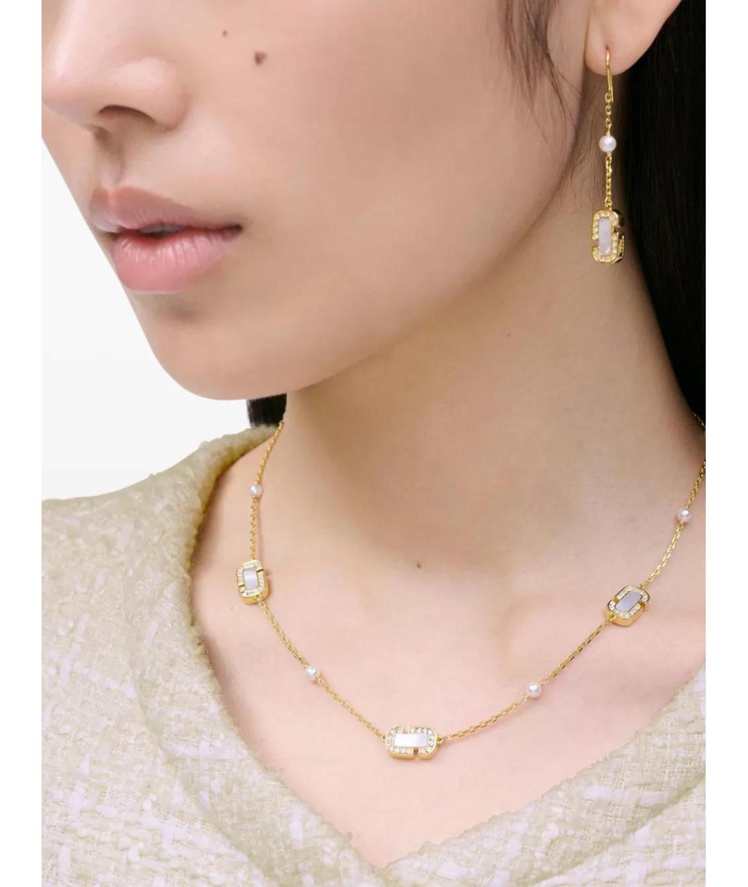 MARC JACOBS Золотая металлическая подвеска, фото 2