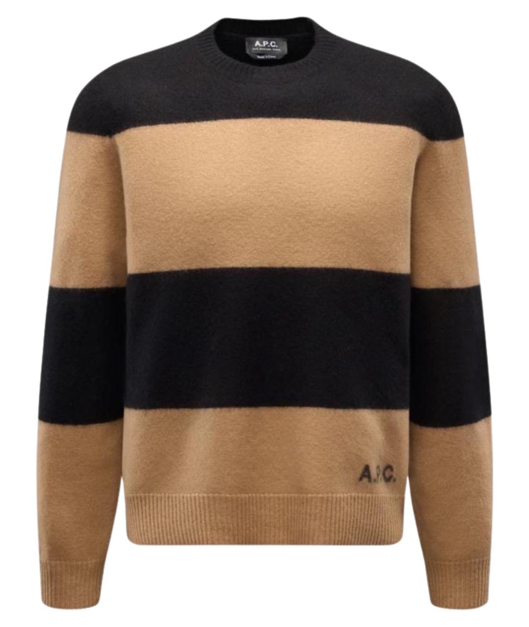 A.P.C. Мульти шерстяной джемпер / свитер, фото 1
