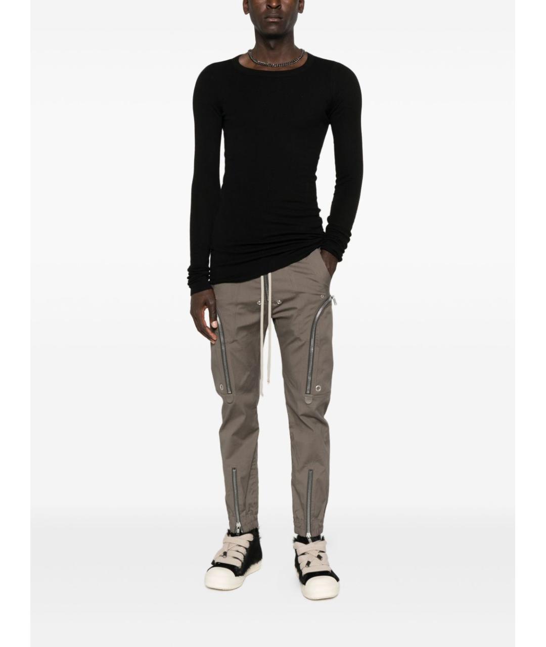 RICK OWENS Черный джемпер / свитер, фото 2