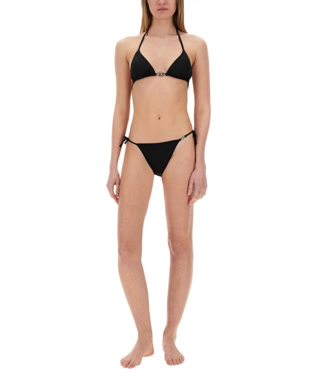 DIESEL Черный полиамидовый купальник, фото 4