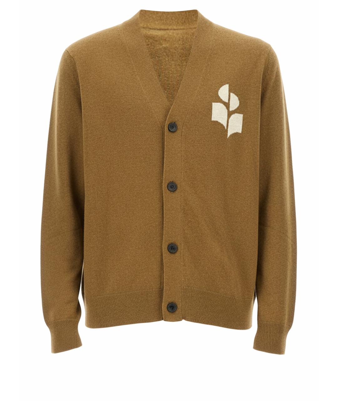 ISABEL MARANT Коричневый хлопковый кардиган, фото 1