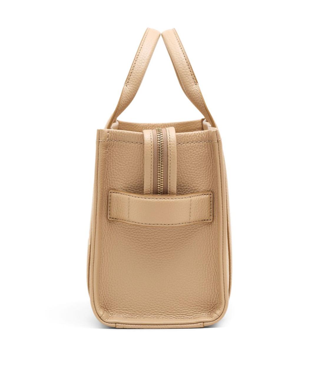 MARC JACOBS Бежевая кожаная сумка тоут, фото 5