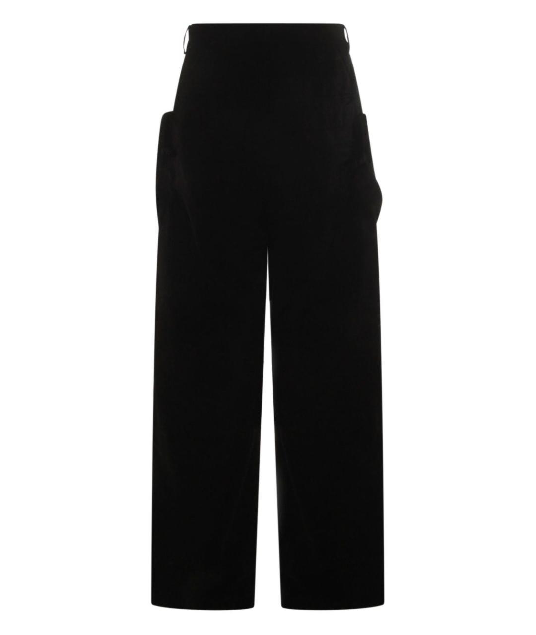 RICK OWENS DRKSHDW Черные хлопковые повседневные брюки, фото 3