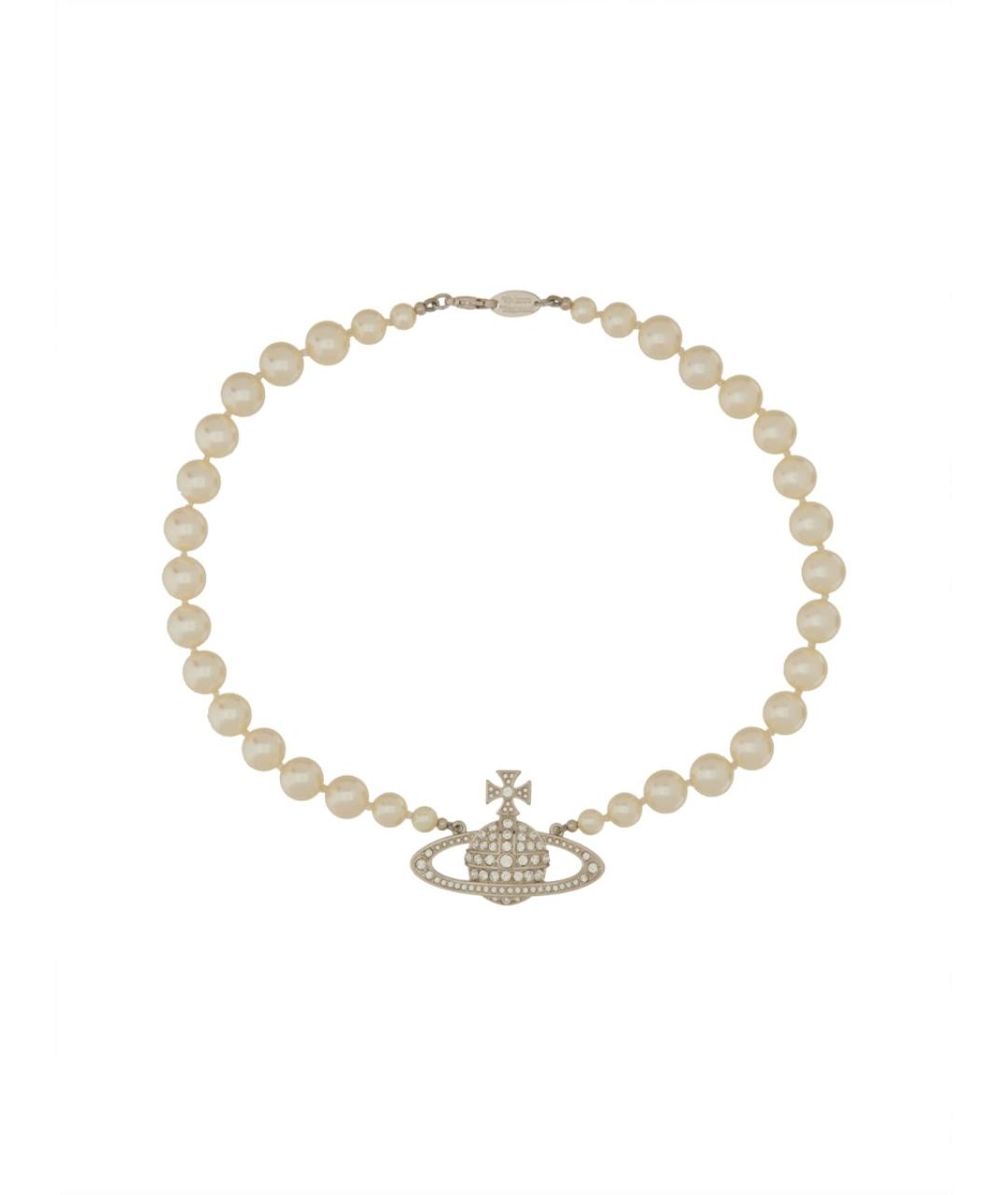 VIVIENNE WESTWOOD Серебряное латунное колье, фото 1