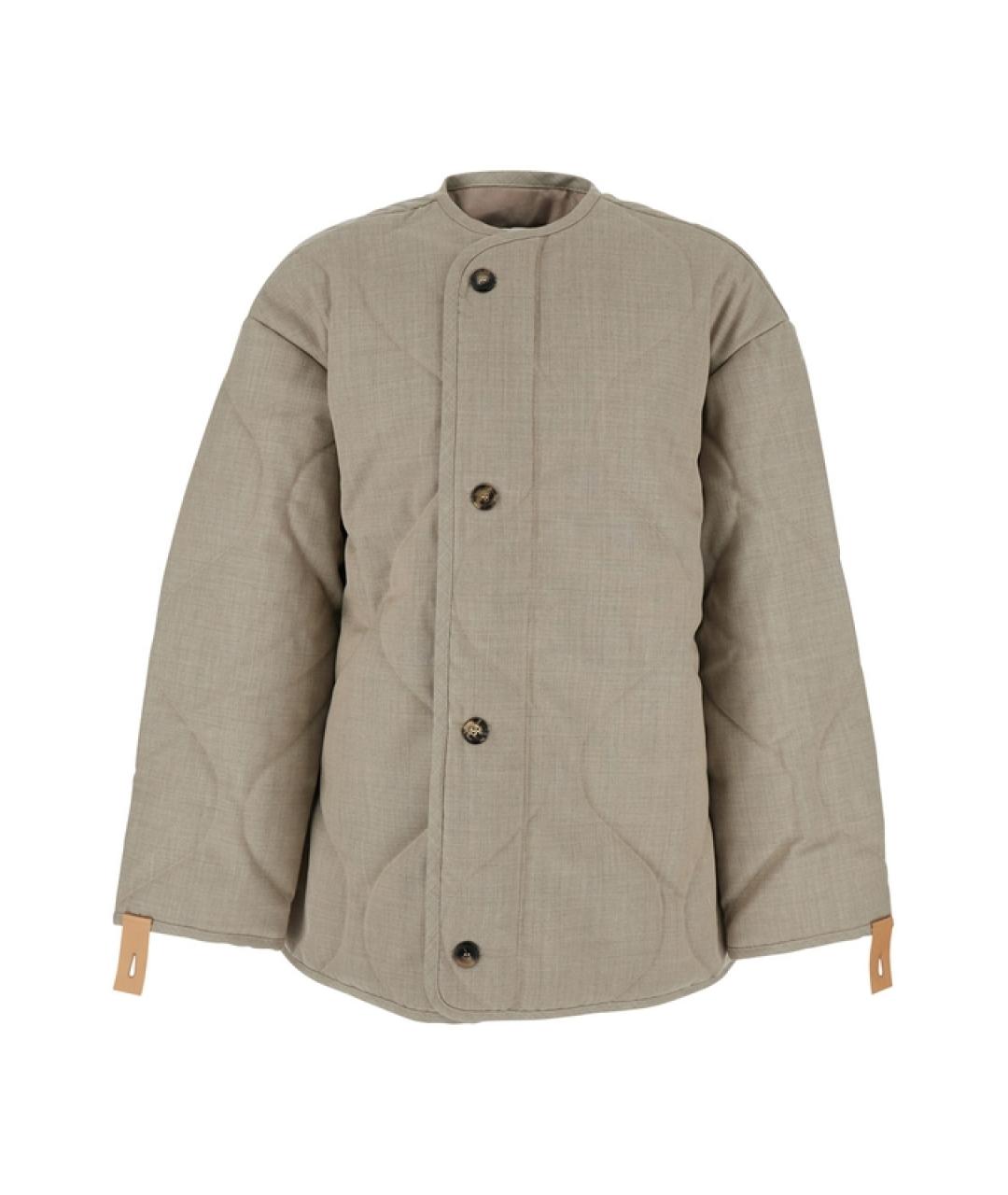 J.W.ANDERSON Бежевая шерстяная куртка, фото 1