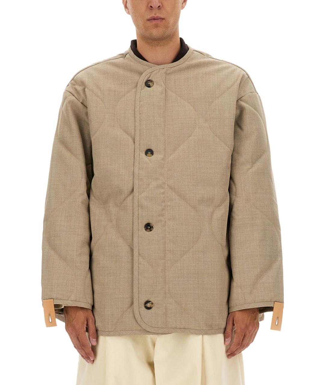 J.W.ANDERSON Бежевая шерстяная куртка, фото 2