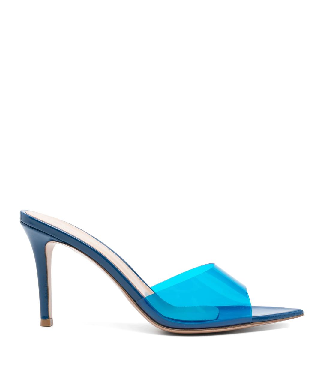 GIANVITO ROSSI Синие сандалии, фото 1