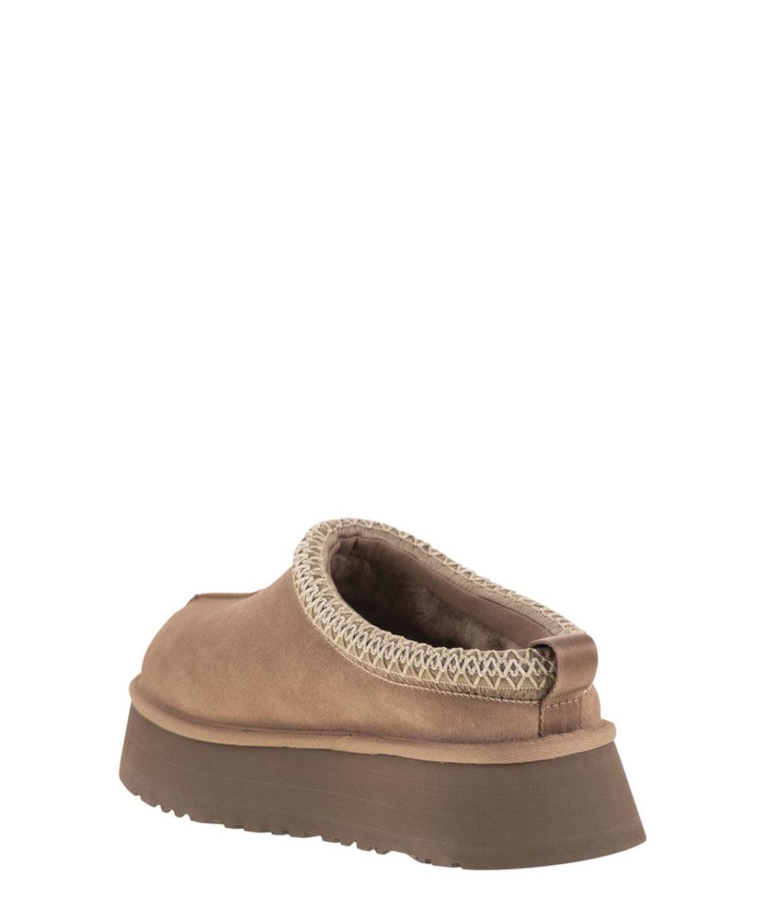 UGG AUSTRALIA Бежевые замшевые мюли, фото 3