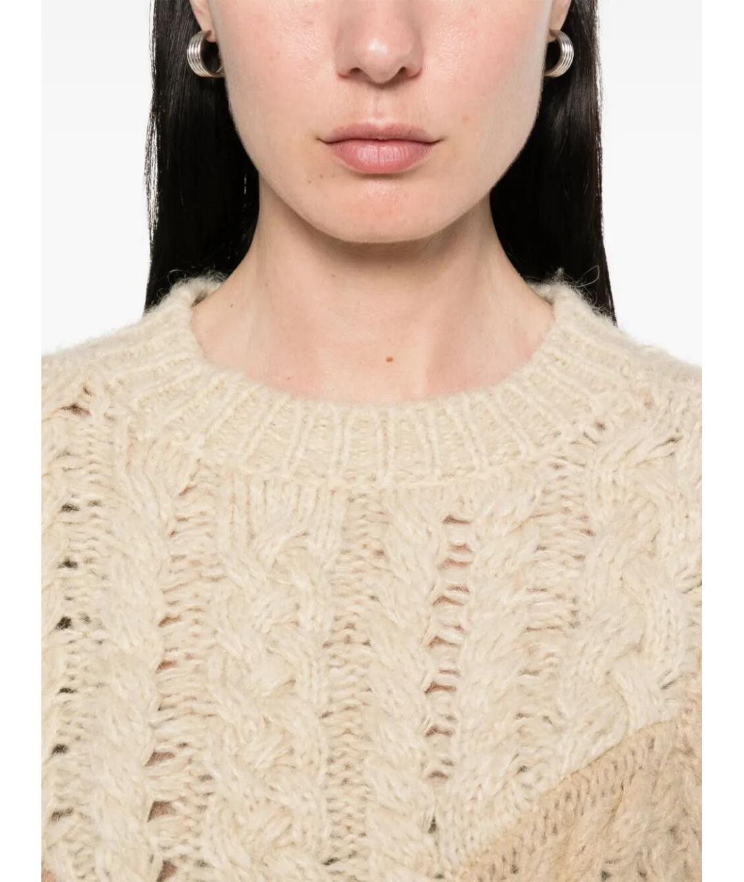 ISABEL MARANT Бежевый джемпер / свитер, фото 3