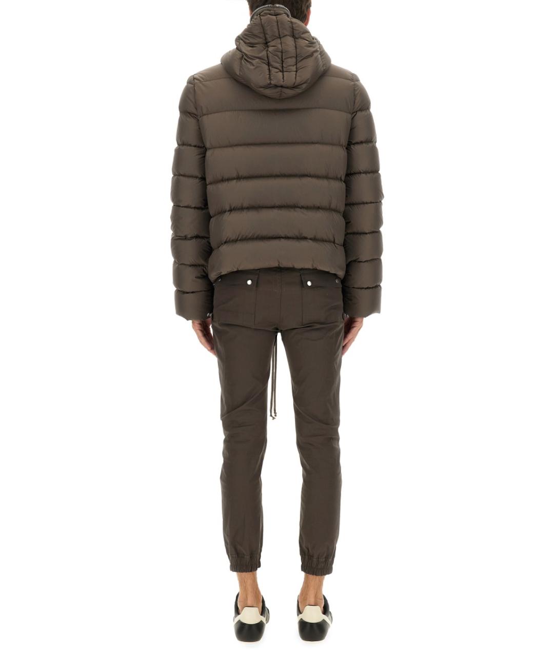 RICK OWENS Серая полиамидовая куртка, фото 4