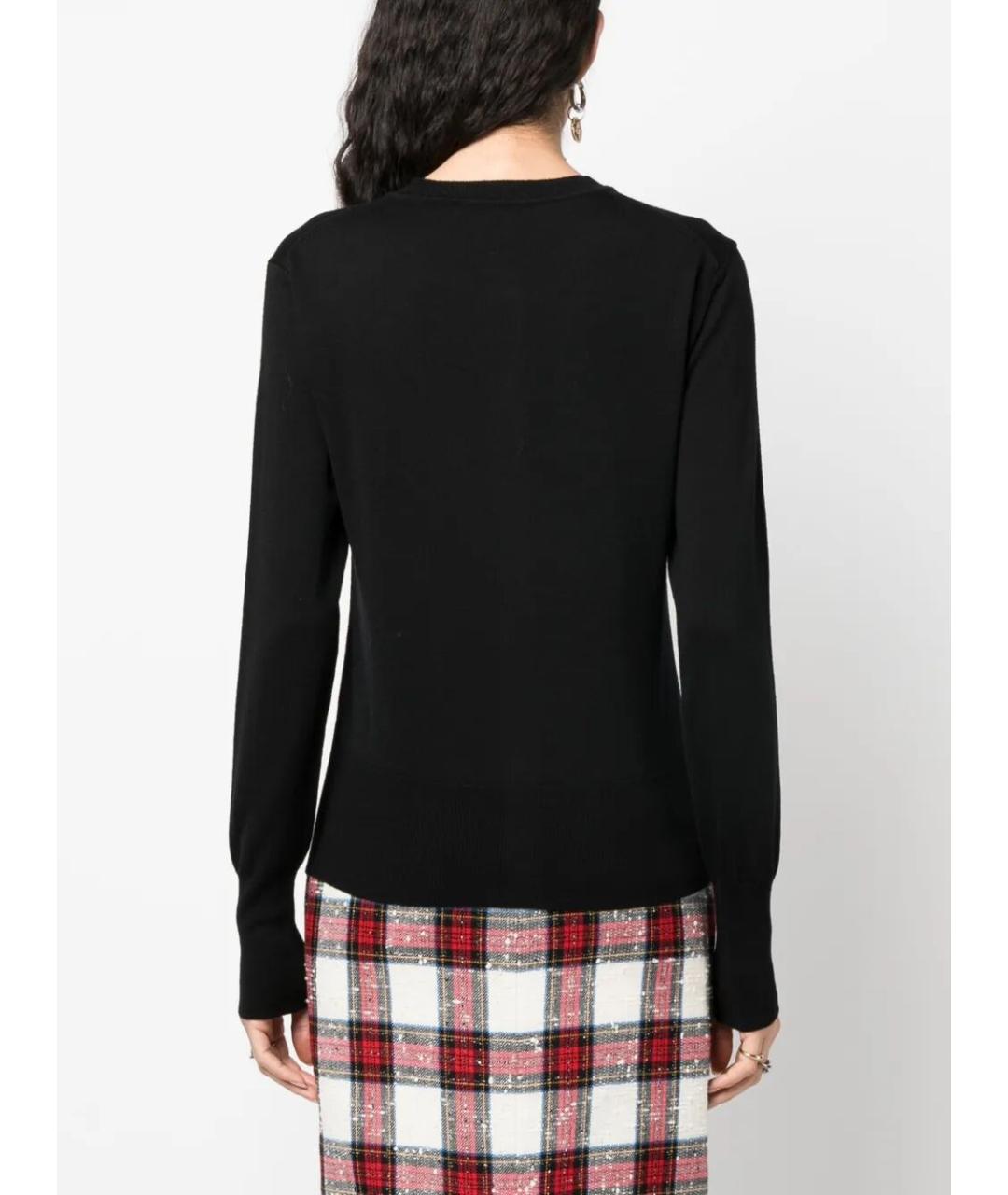 VIVIENNE WESTWOOD Черный шерстяной кардиган, фото 3