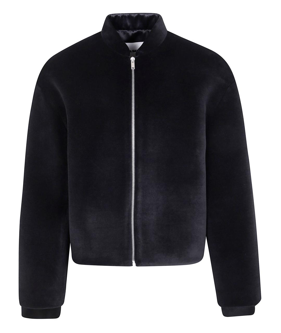 JIL SANDER Черная полиэстеровая куртка, фото 1