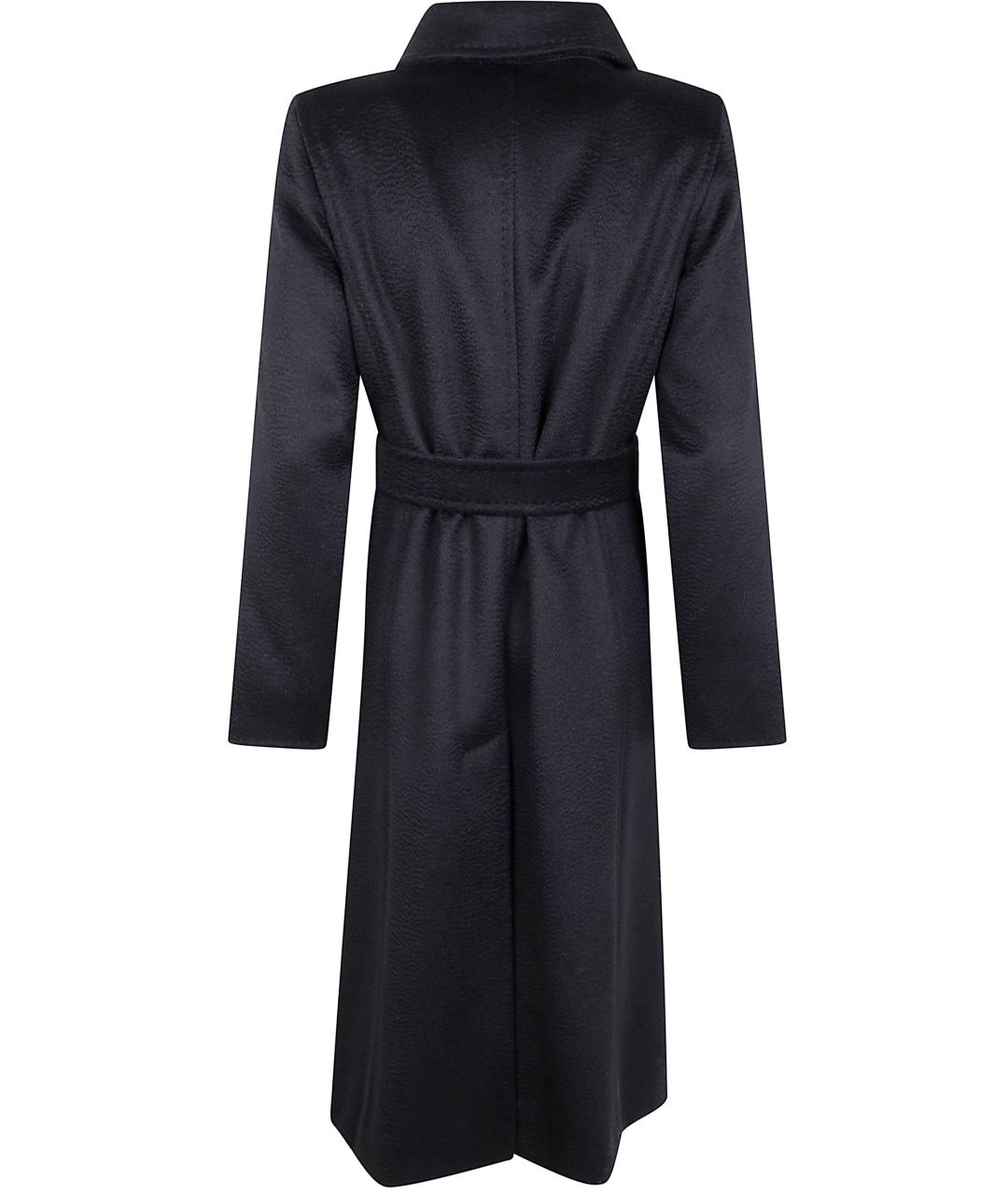 MAX MARA Черное шерстяное пальто, фото 4