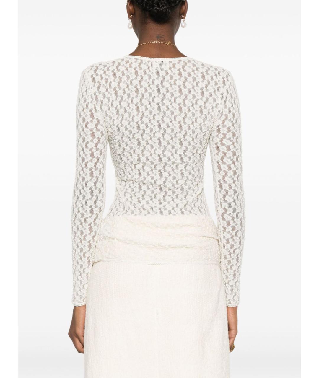 ISABEL MARANT Розовая полиамидовая водолазка, фото 4