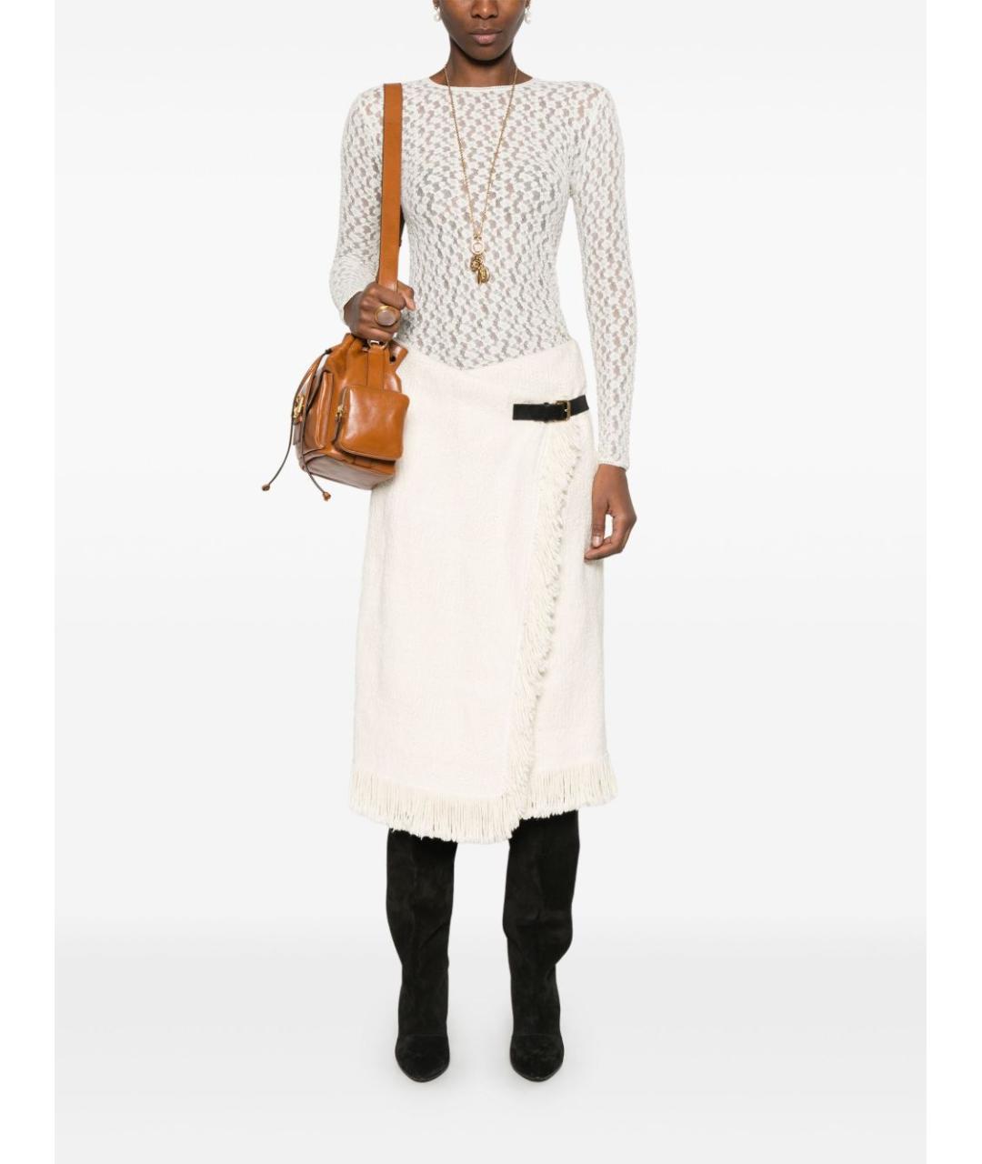 ISABEL MARANT Розовая полиамидовая водолазка, фото 5