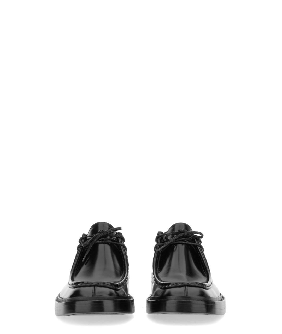 SAINT LAURENT Черные туфли из лакированной кожи, фото 4