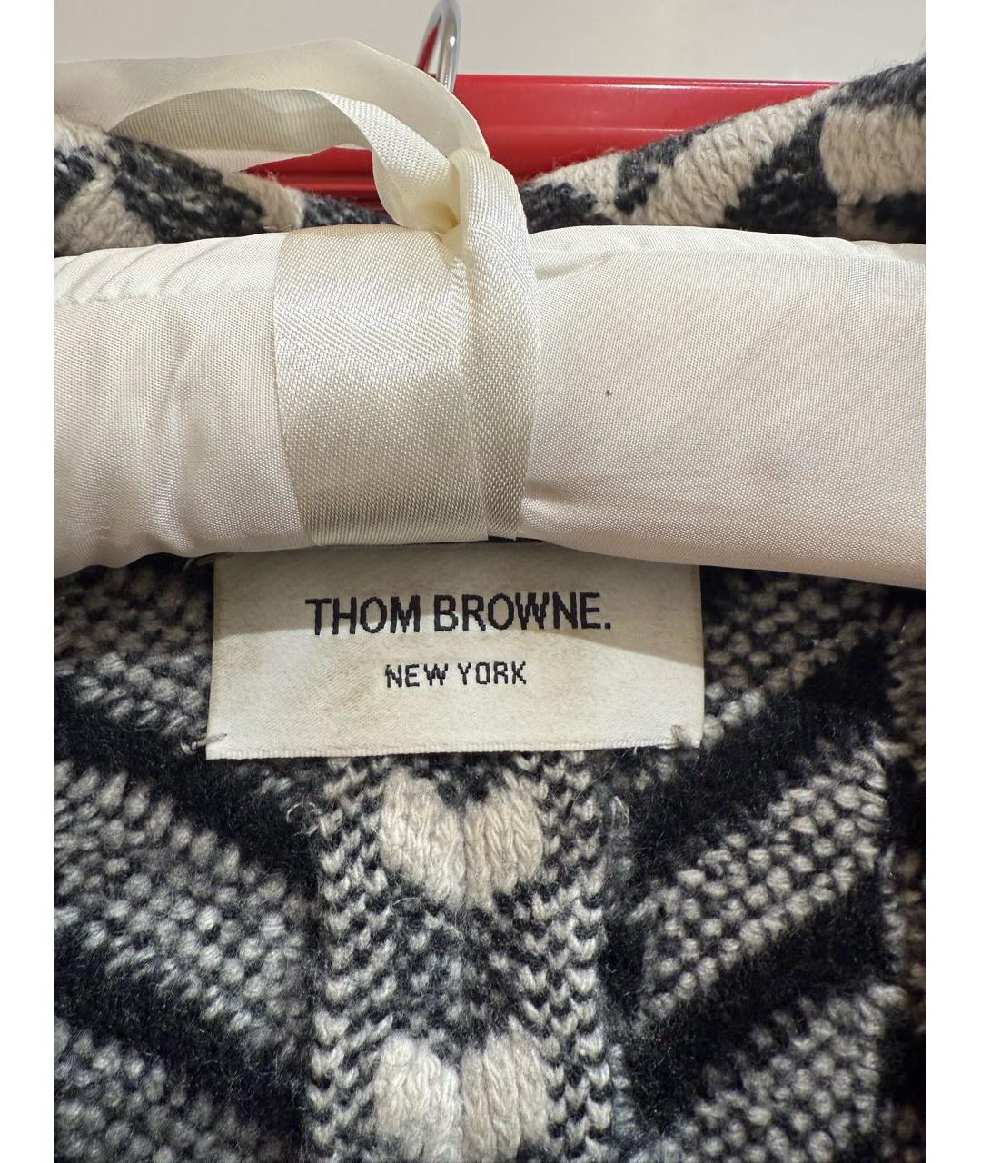THOM BROWNE Мульти пальто, фото 3
