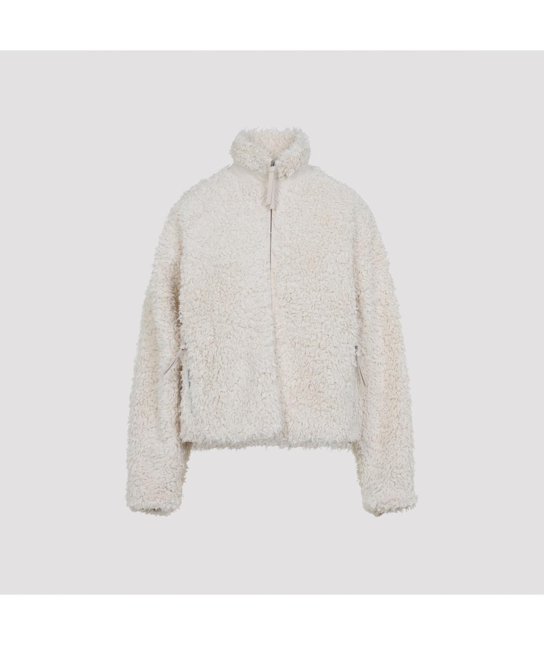 JIL SANDER Белая хлопковая куртка, фото 3