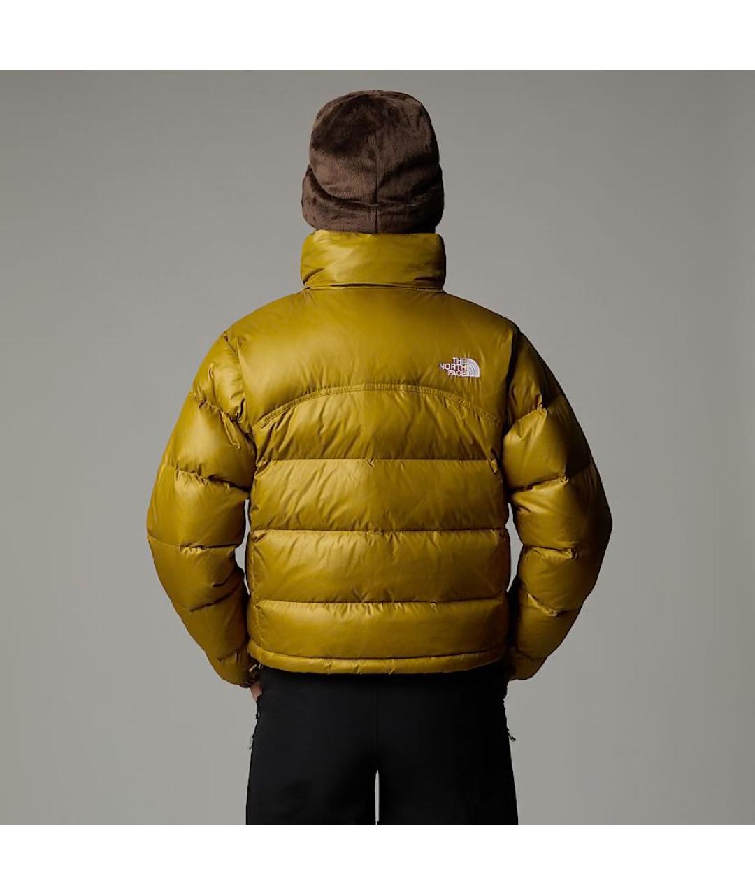 THE NORTH FACE Золотая полиамидовая куртка, фото 4
