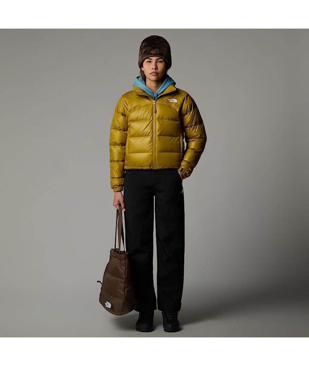 THE NORTH FACE Золотая полиамидовая куртка, фото 5