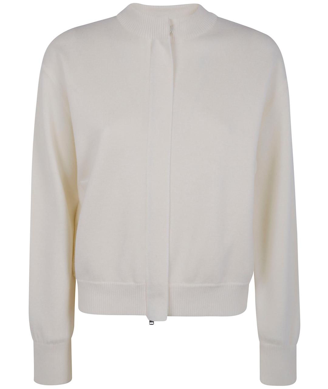 MAX MARA Белый шерстяной джемпер / свитер, фото 1