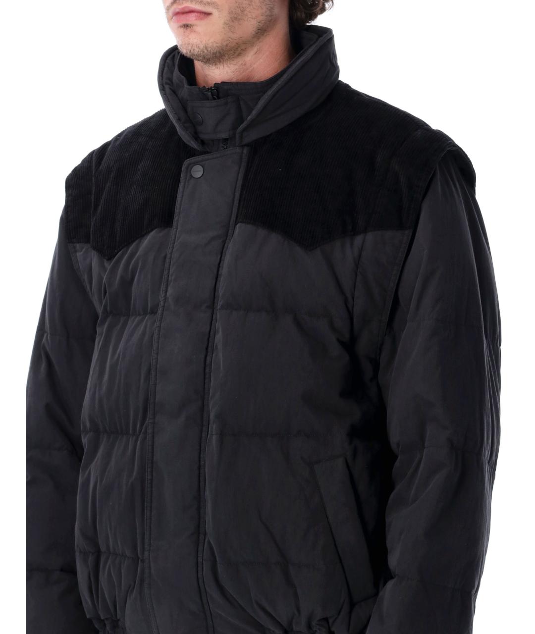 ISABEL MARANT Черная хлопковая куртка, фото 4