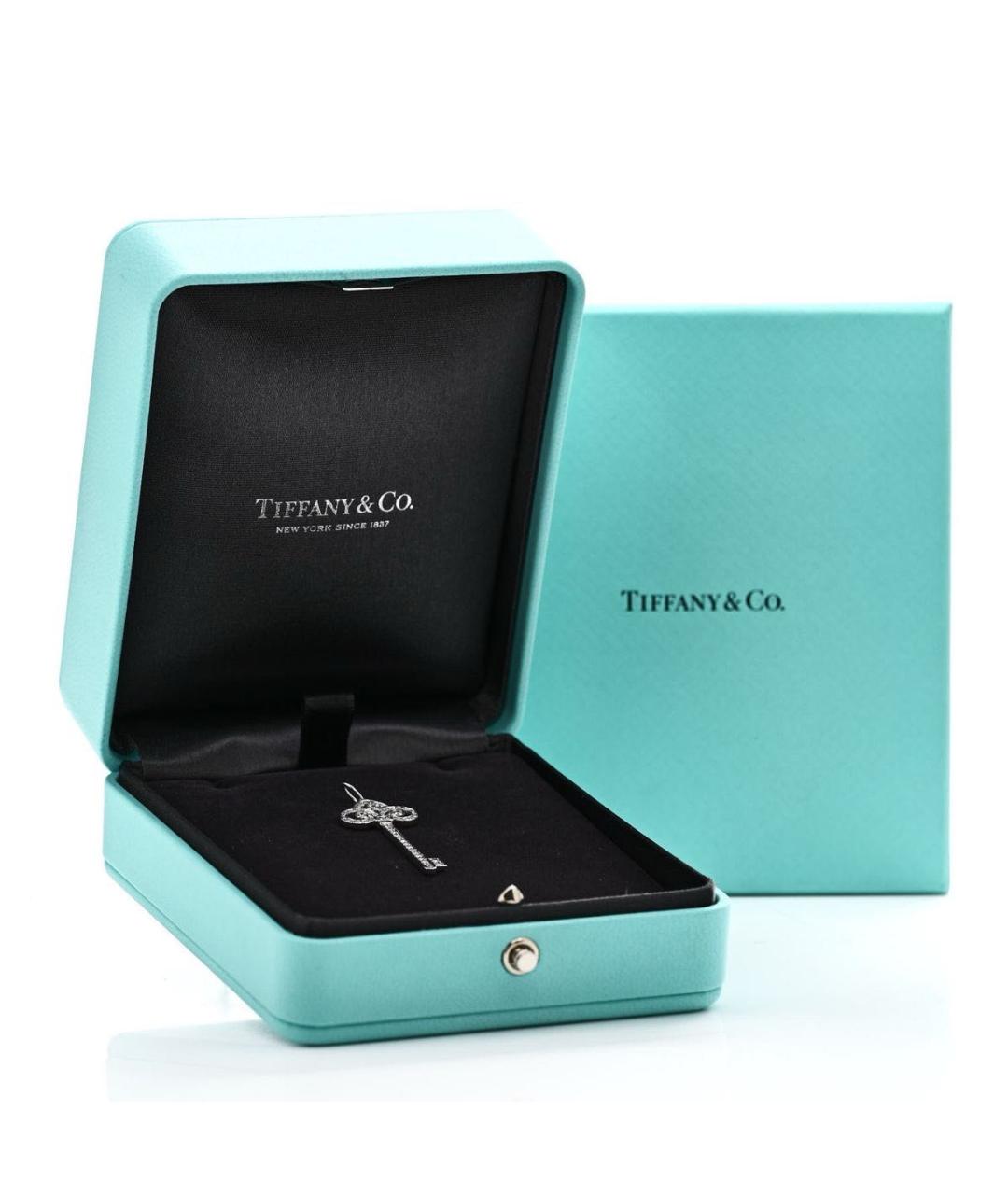 TIFFANY&CO Серебряная платиновая подвеска, фото 2