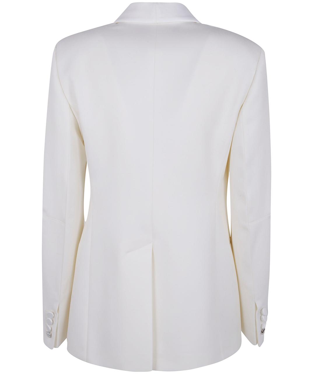 MAX MARA Белый шерстяной жакет/пиджак, фото 2