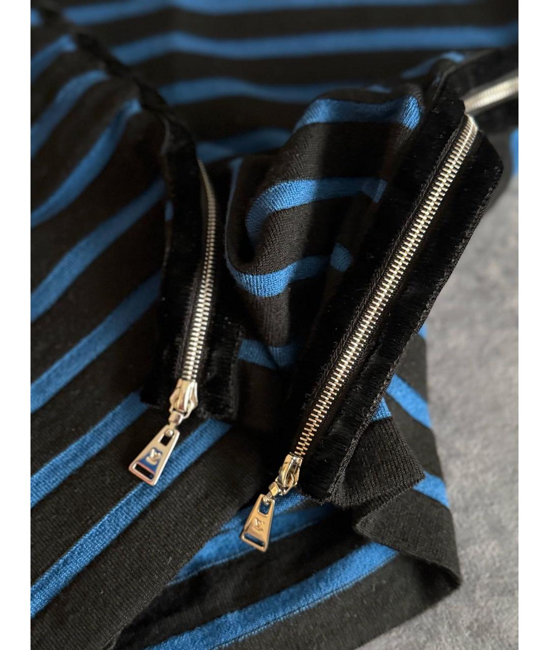 LOUIS VUITTON Черное повседневное платье, фото 6