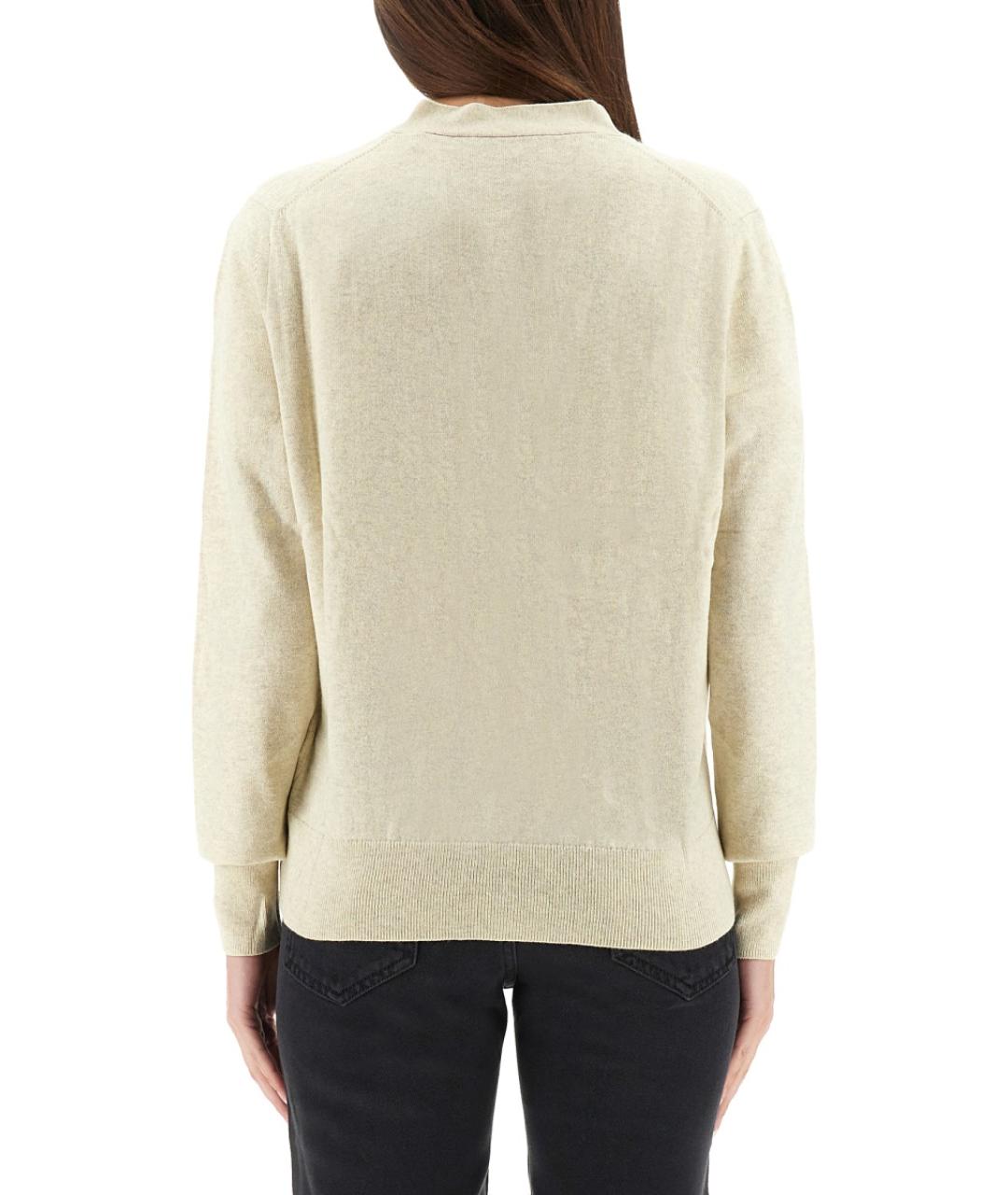 ISABEL MARANT Белый хлопковый кардиган, фото 4