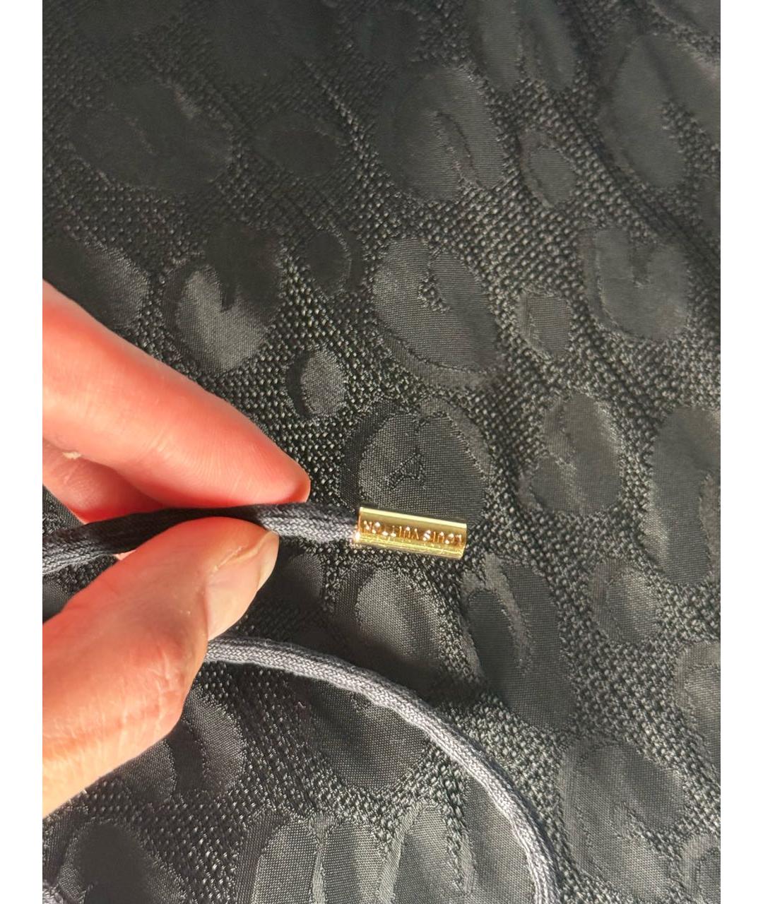 LOUIS VUITTON Черное повседневное платье, фото 6