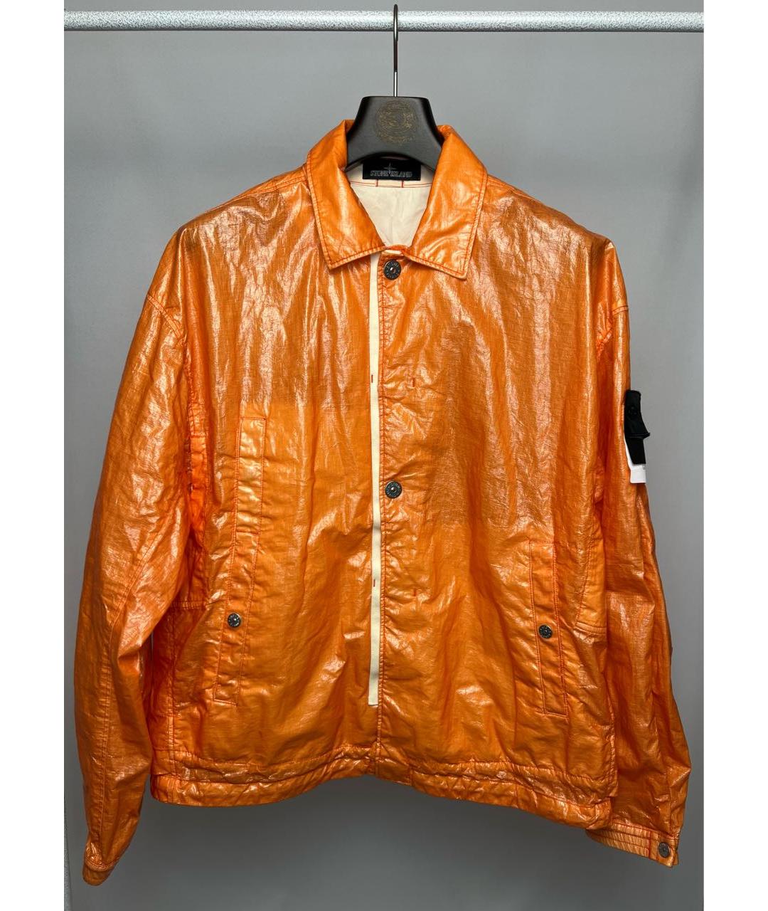 STONE ISLAND SHADOW PROJECT Оранжевая хлопковая куртка, фото 8
