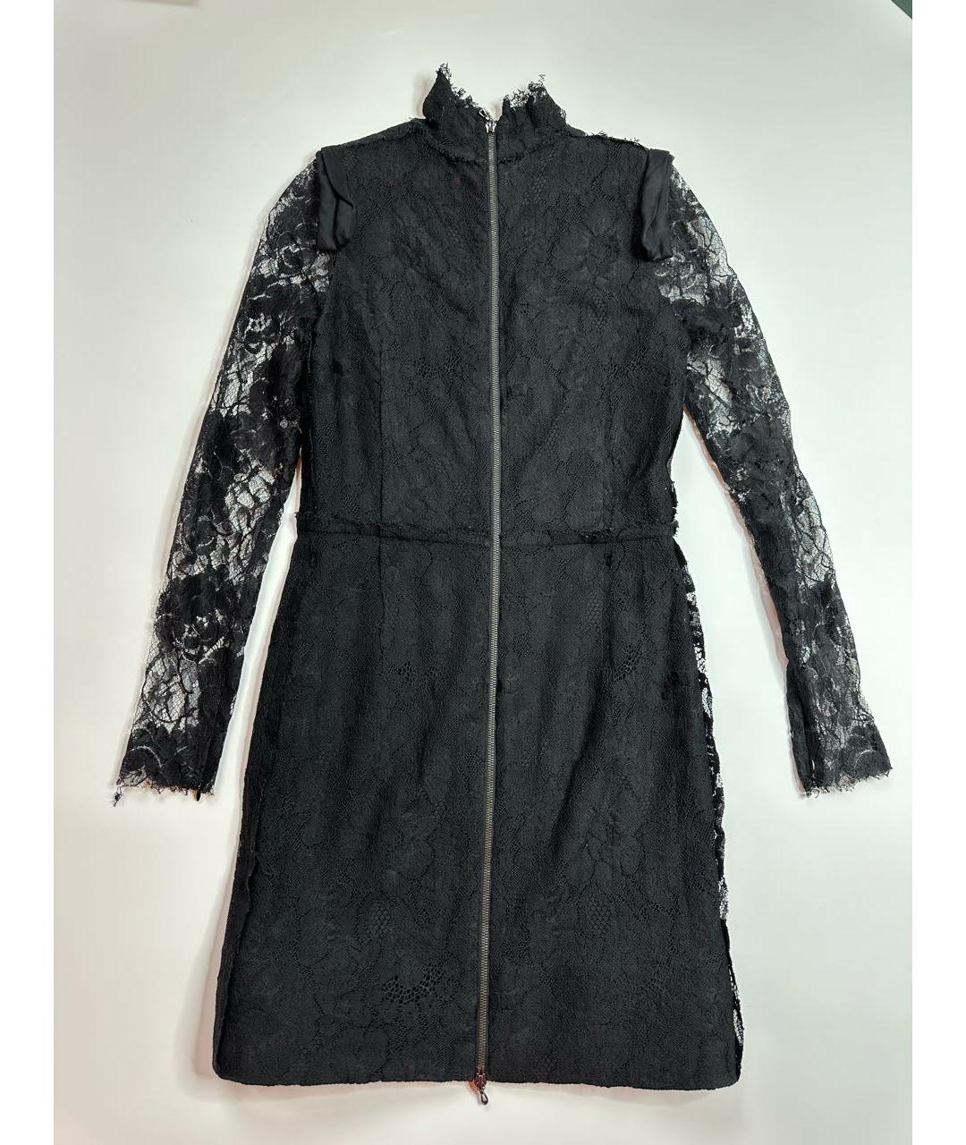 LANVIN Черное шелковое вечернее платье, фото 5