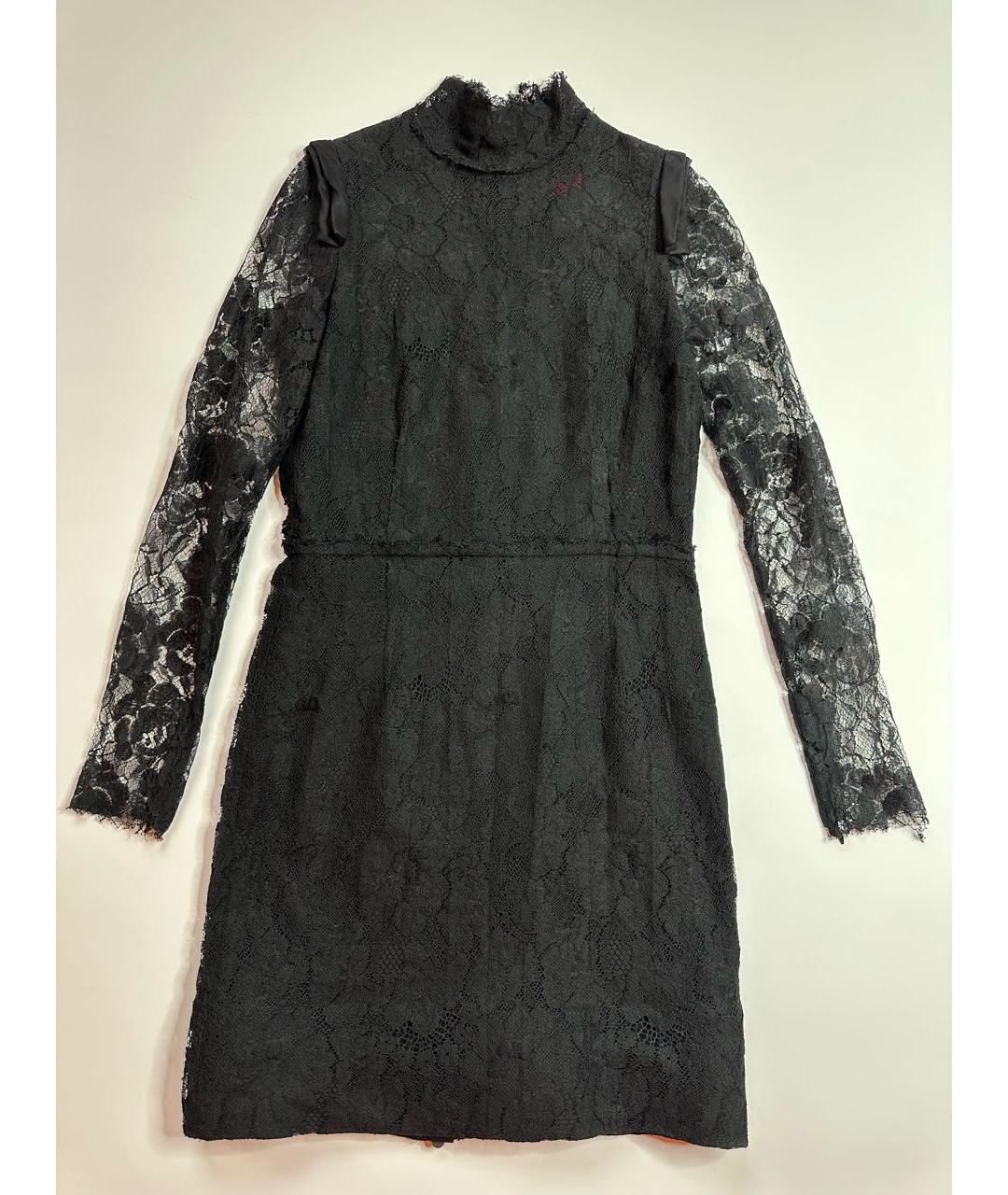 LANVIN Черное шелковое вечернее платье, фото 4