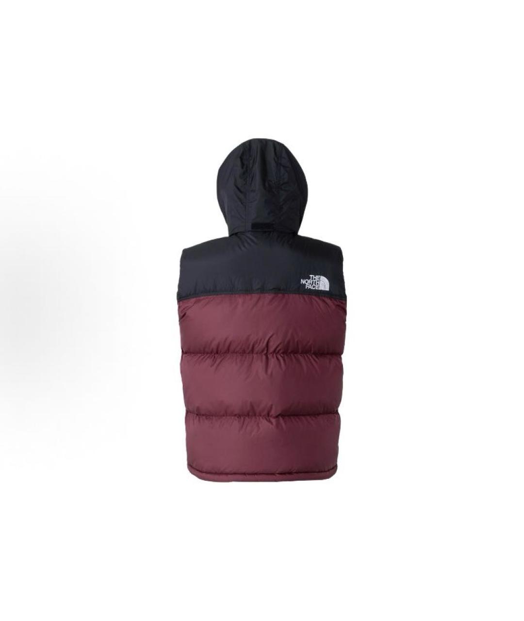 THE NORTH FACE Бордовый полиэстеровый жилет, фото 4