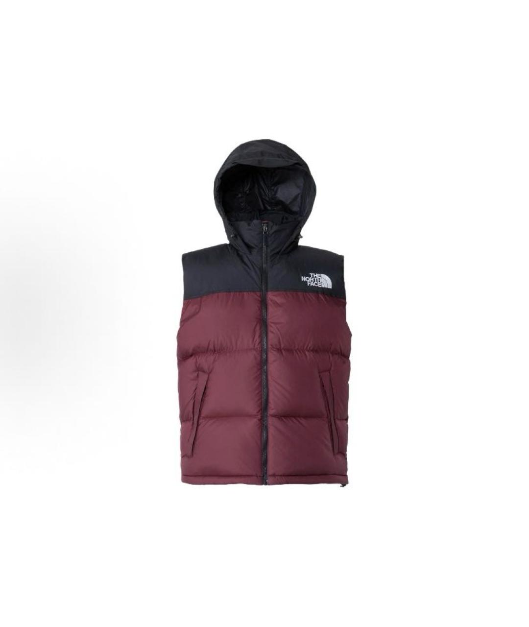 THE NORTH FACE Бордовый полиэстеровый жилет, фото 2