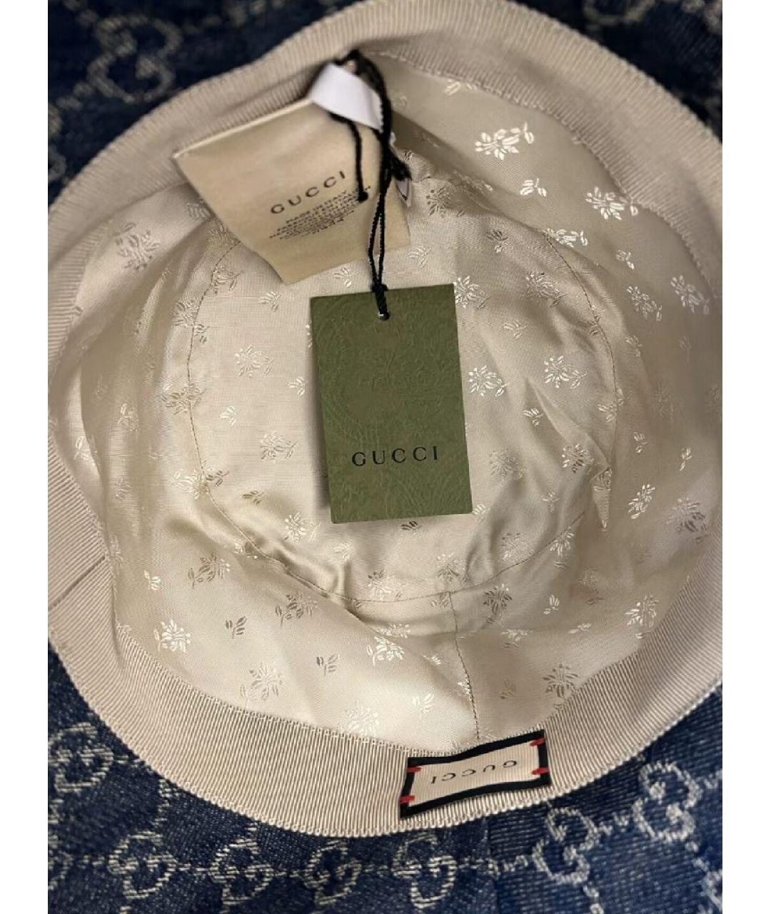 GUCCI Синяя шляпа, фото 7