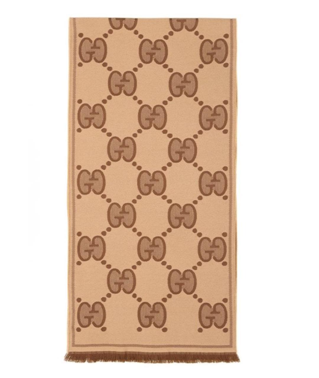 GUCCI Шерстяной шарф, фото 2