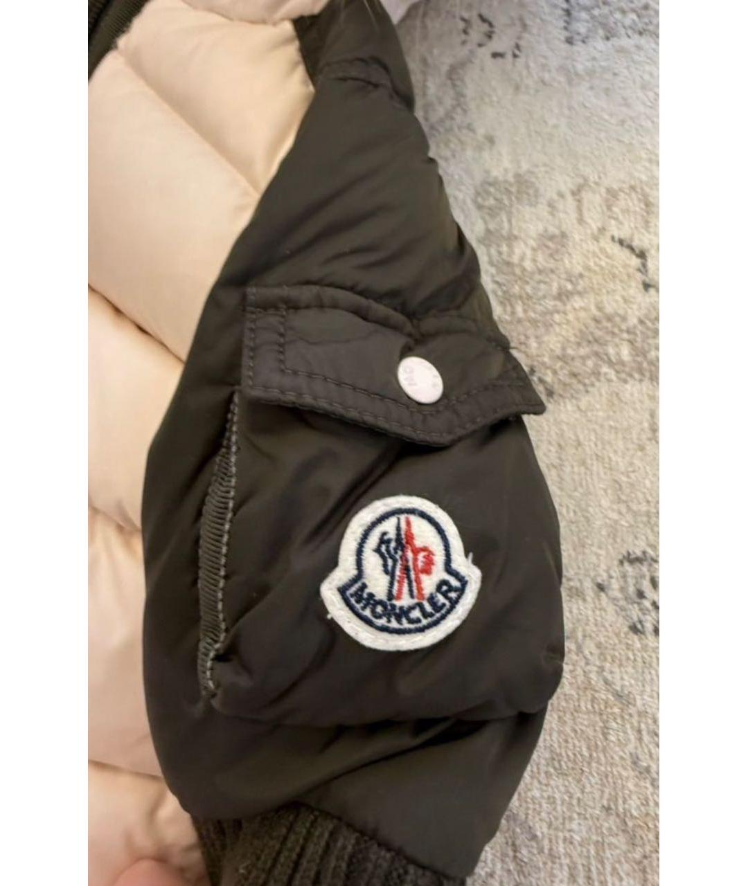 MONCLER KIDS Розовый комбинезон, фото 5