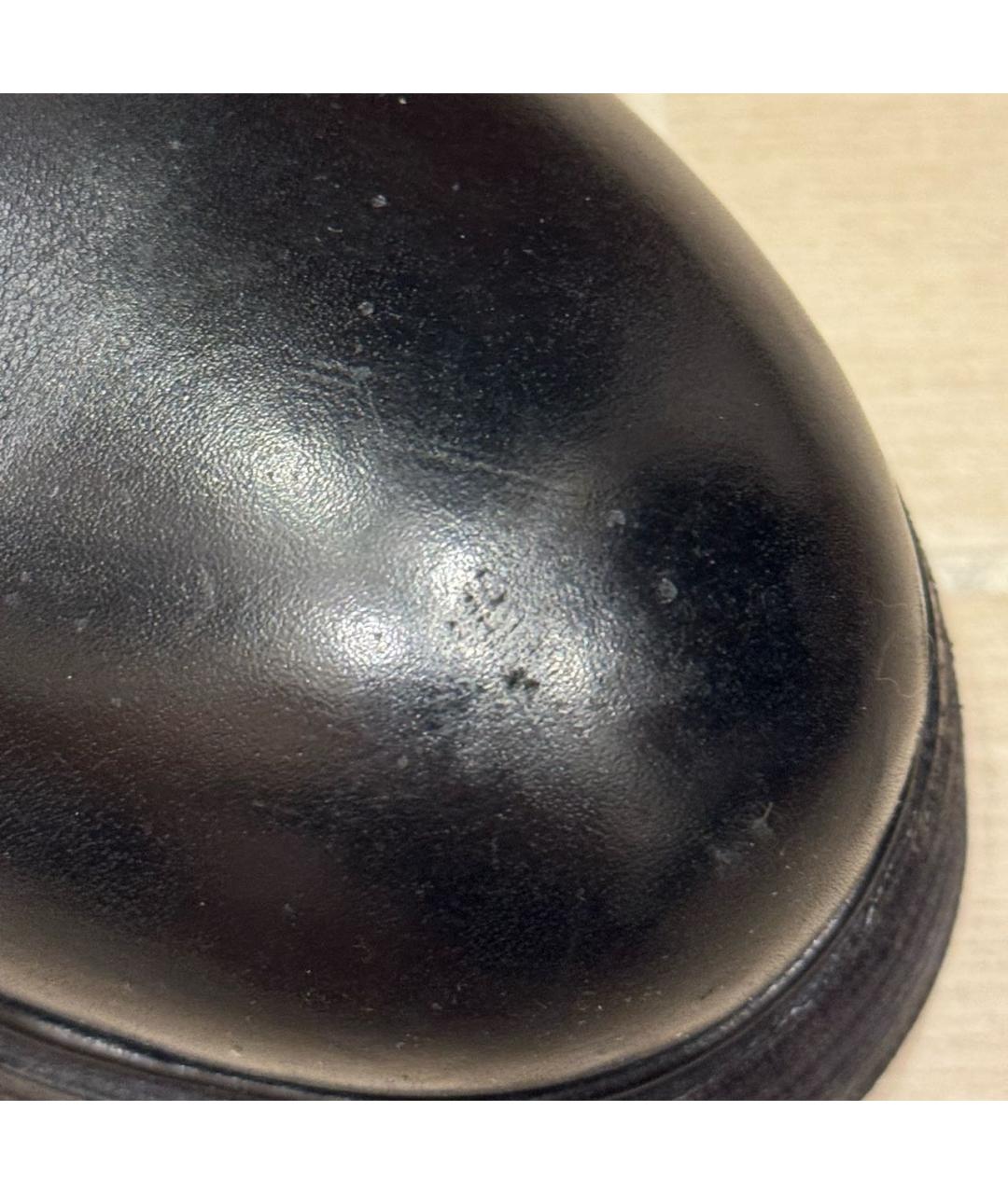 MARSELL Черные кожаные ботинки, фото 7