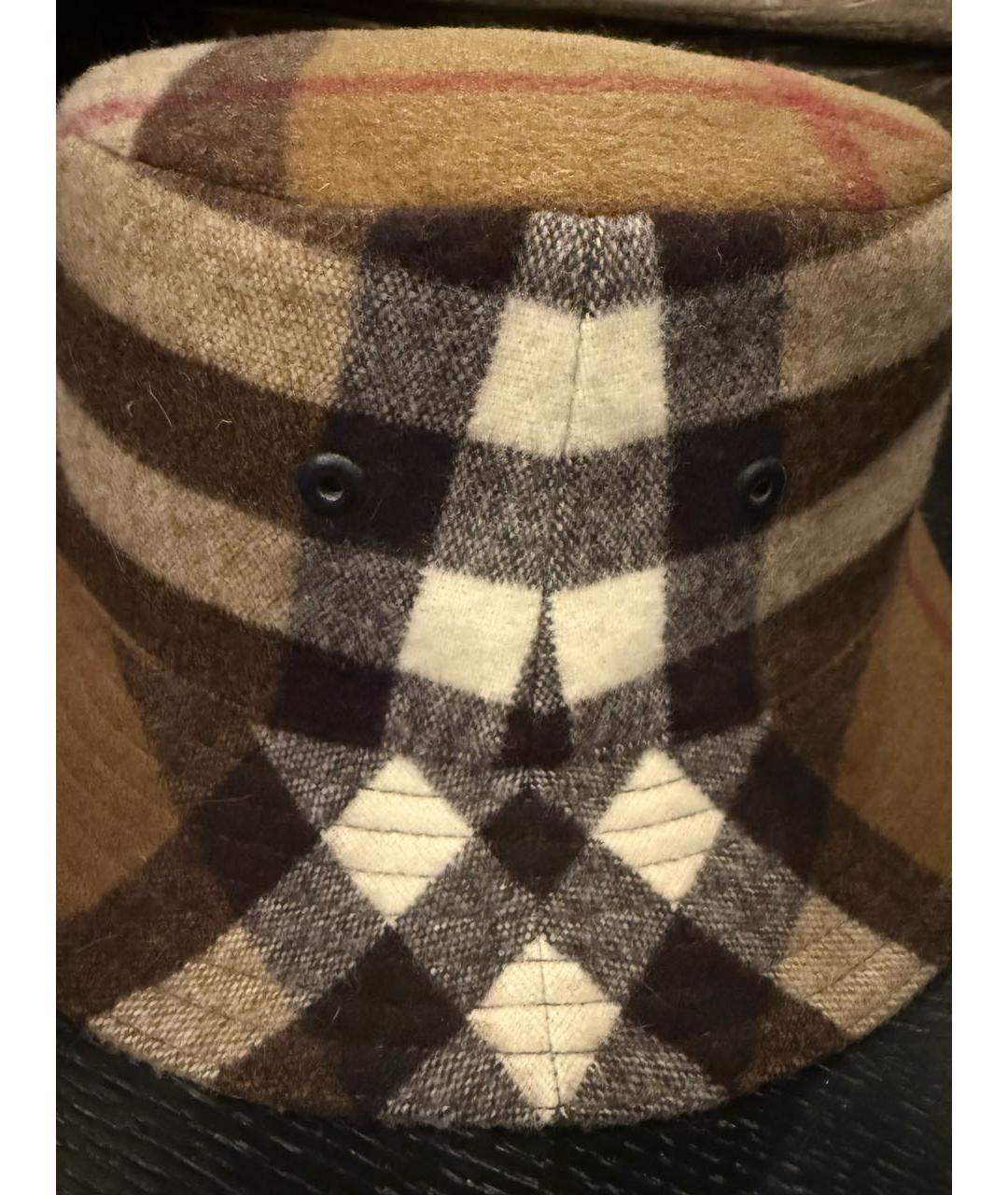 BURBERRY Мульти шерстяная шапка, фото 2