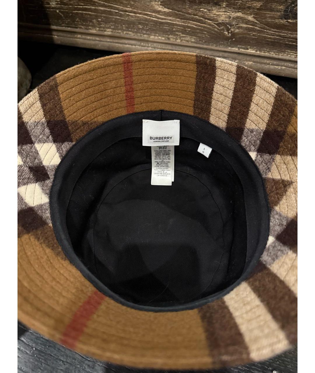 BURBERRY Мульти шерстяная шапка, фото 3