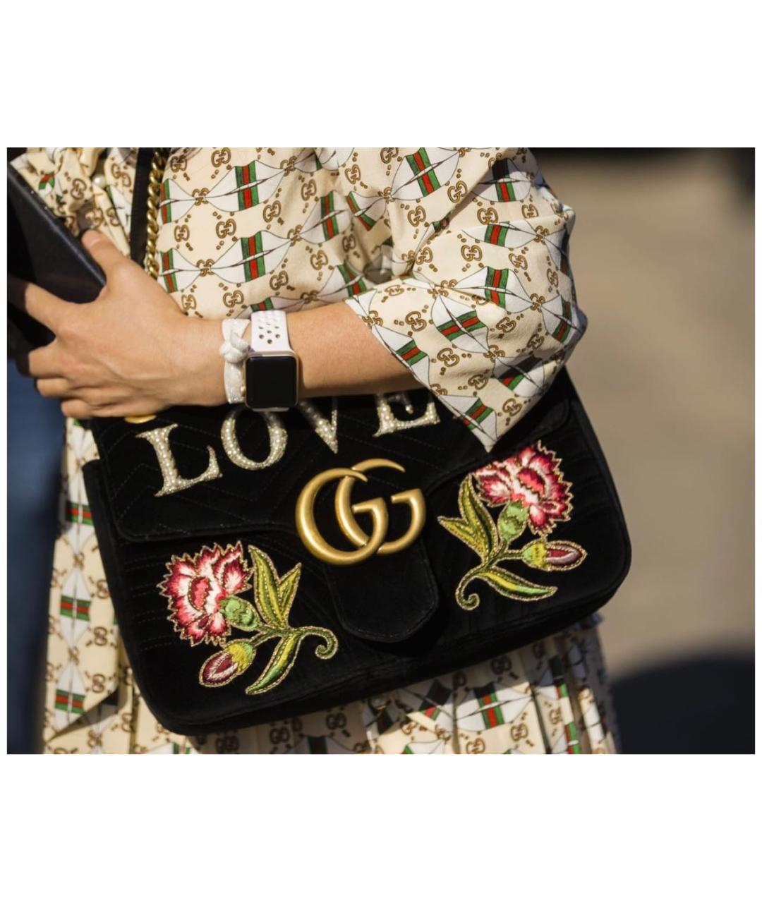 GUCCI Черная сумка через плечо, фото 7