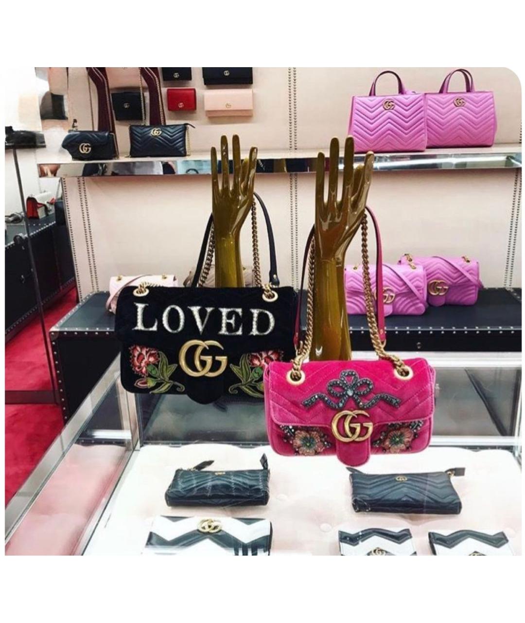 GUCCI Черная сумка через плечо, фото 6